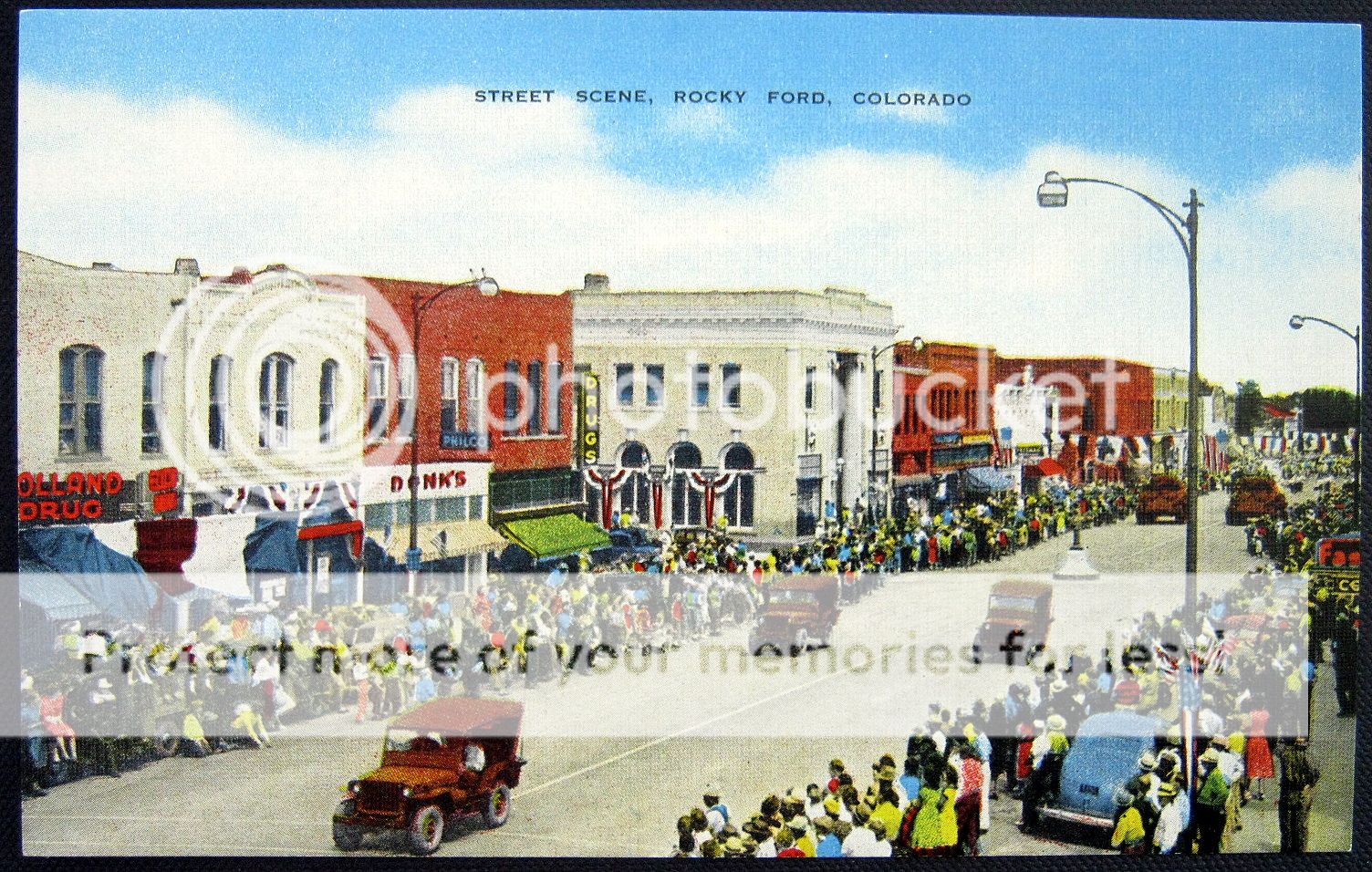 ROCKY FORD Colorado 1940's FAIR DAY PARADE North Main Street eBay